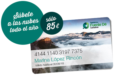 Tarjeta amigo Peña Cabarga